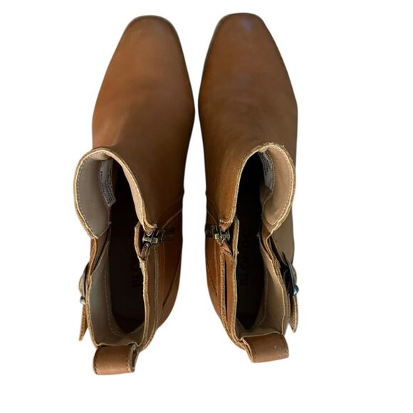 NWOT Blondo Sullivan Waterproof Tan Booties - Sz 9M - Picture 4 of 6